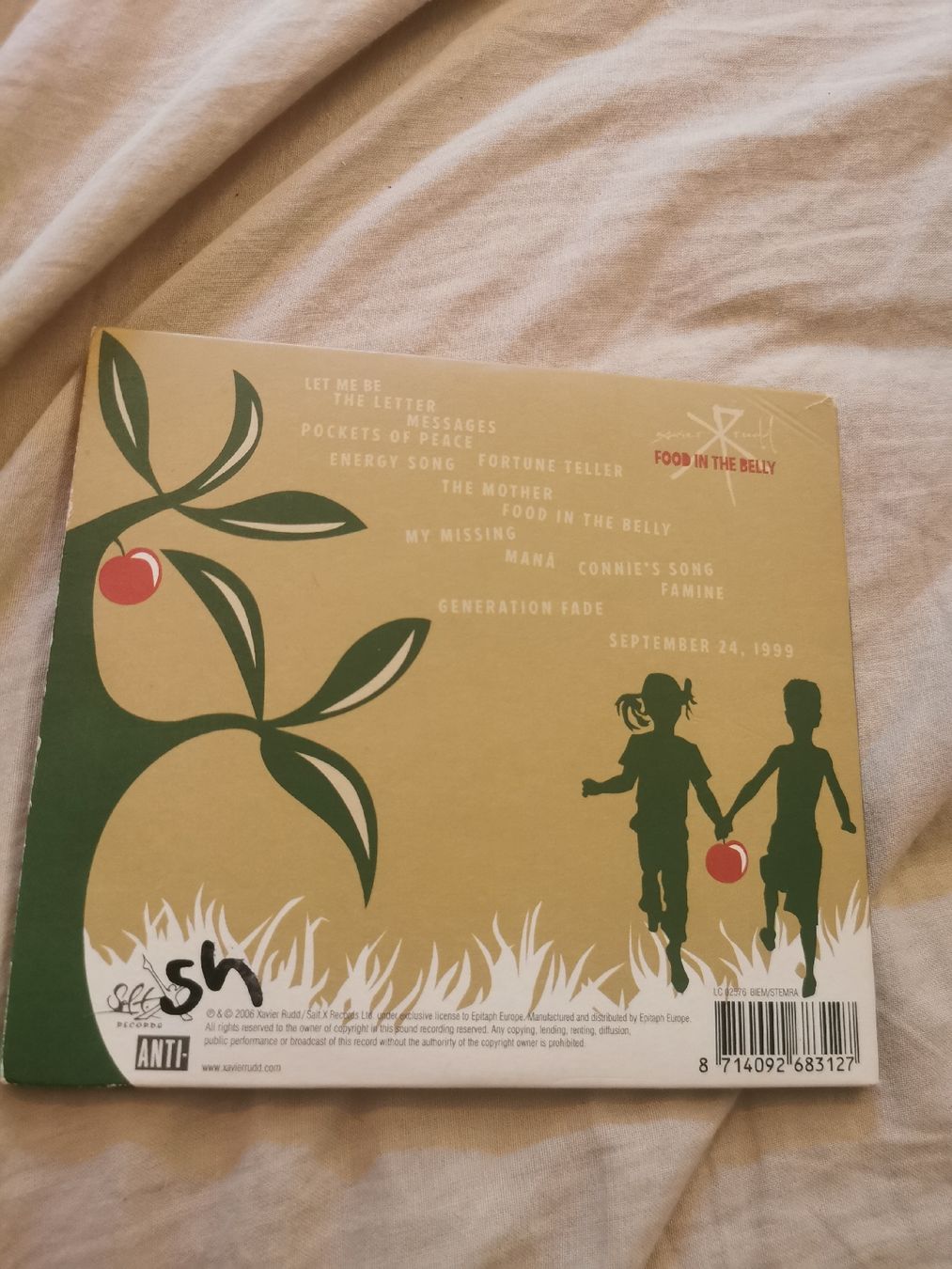 Xavier Rudd - Food in the Belly CD - Top Zustand! (Gebraucht) in Bern ...