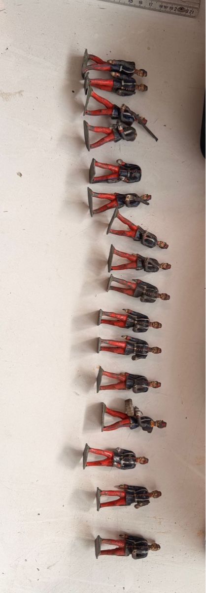Statuette: Zinnfiguren Zinnsoldaten – Usato da Bütschwil venduto da sof_p98b