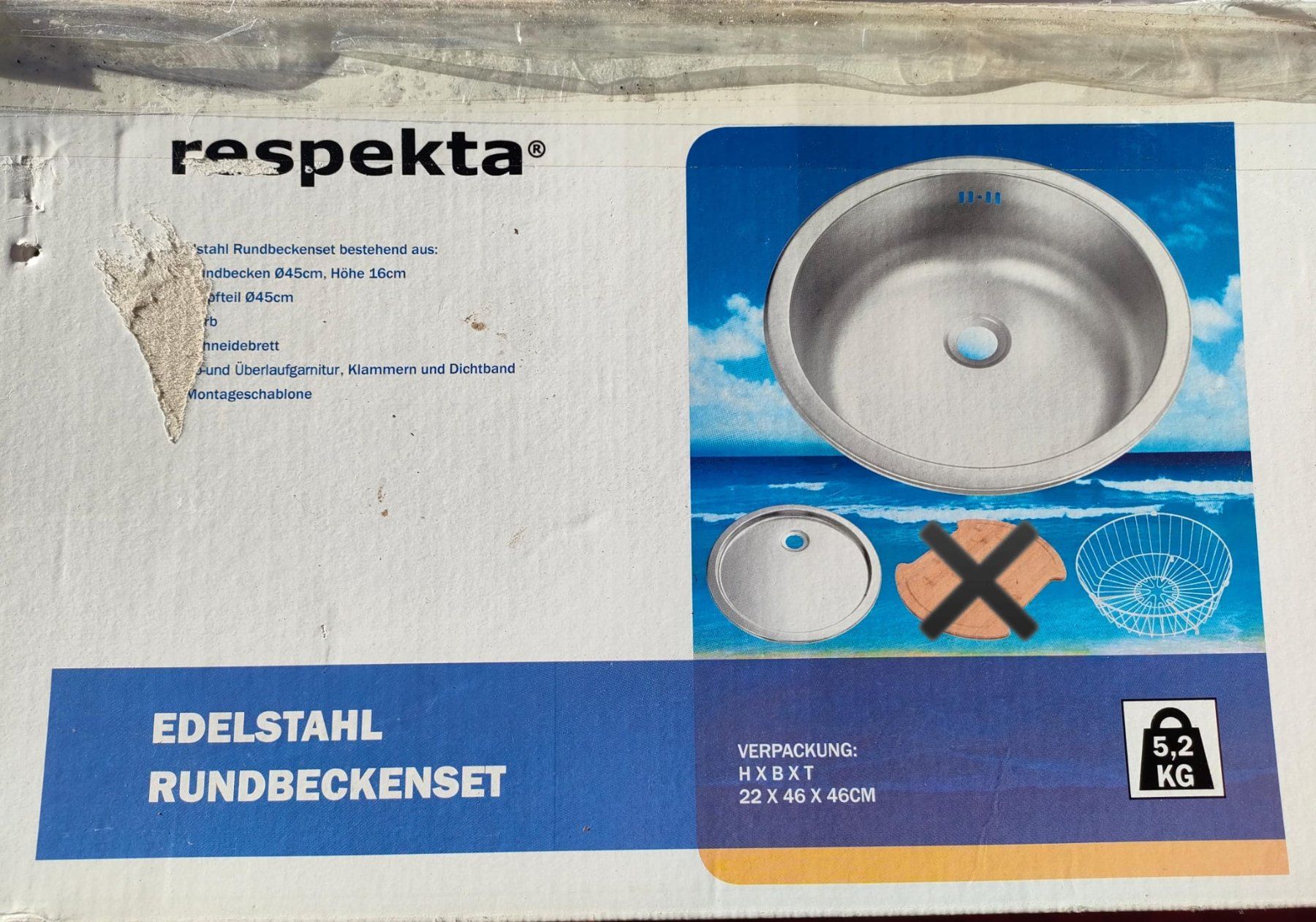 Cucine complete: Respekta Rundbecken Set unbenutzt – Nuovo (secondo la descrizione) da Tschiertschen venduto da CAP_H