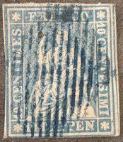 Strubel 23B3m.III.b (23E.b) Kat. 600.- mit klein Attest