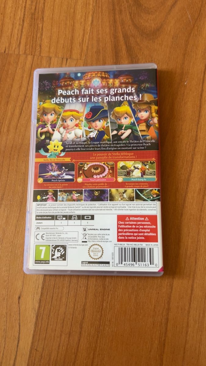 Nintendo Jeux: Jeu Nintendo Switch Princess Peach Showtime – D'occasion à Vich par yva_pgr7 1