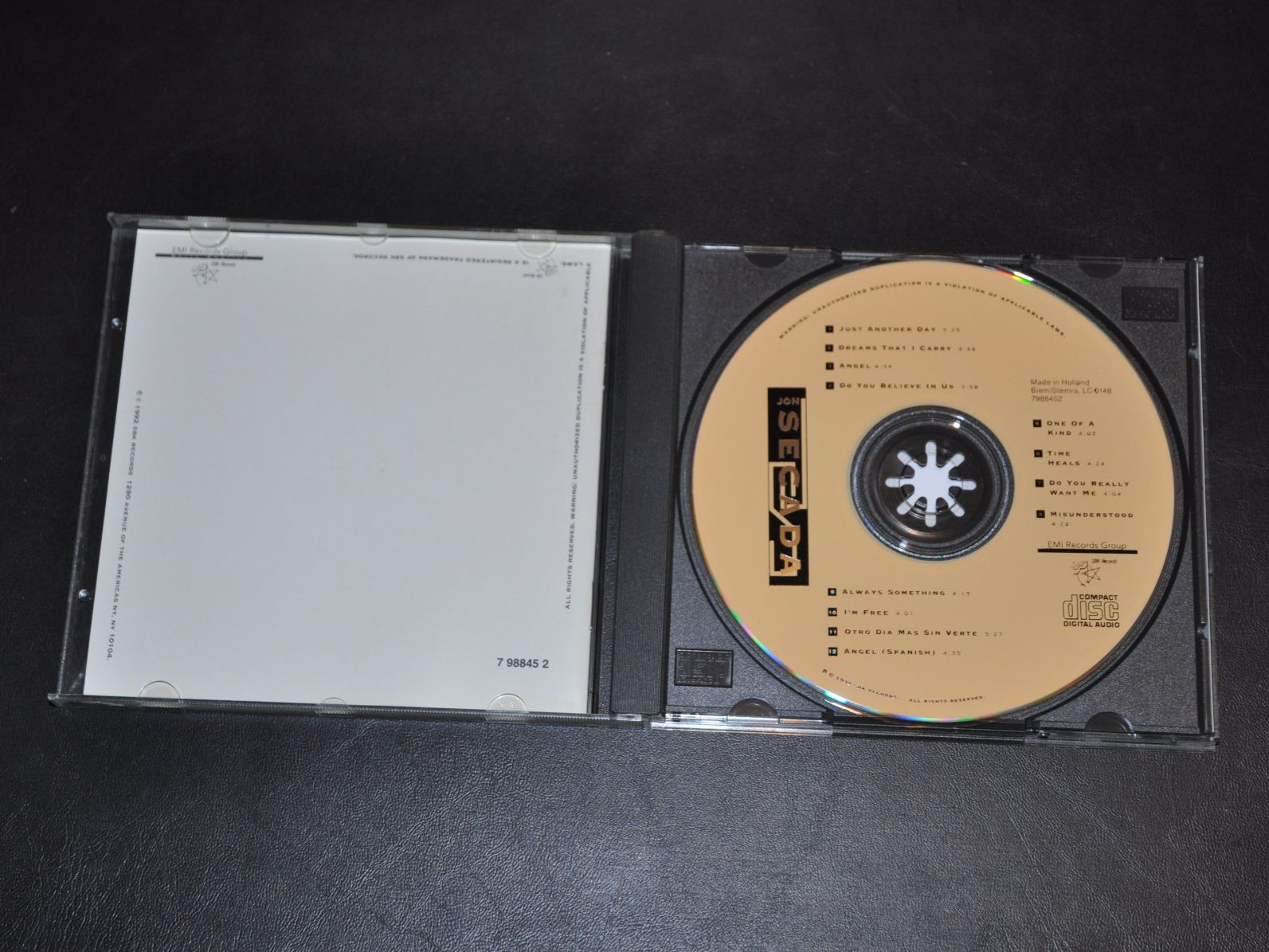 CD: CD Jon Secada - Jon Secada – Usato da Boll venduto da Theodora15 2