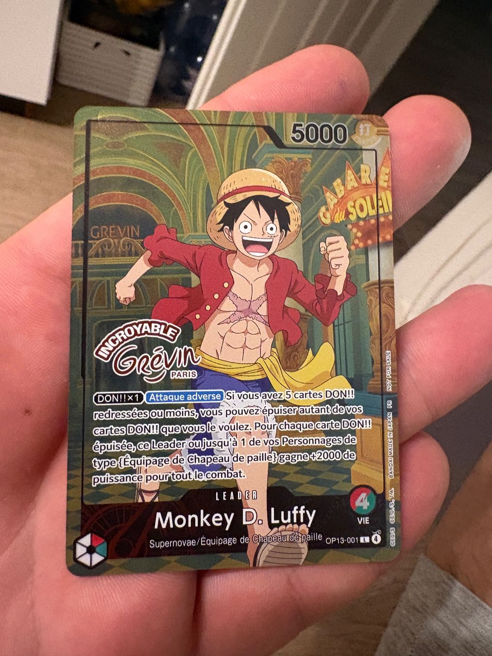 Bandai Cartes à collectionner: Monkey D Luffy FR exclusive Museum Promo – Neuf (Voir description) à Kaltbrunn par Mr_Alboss