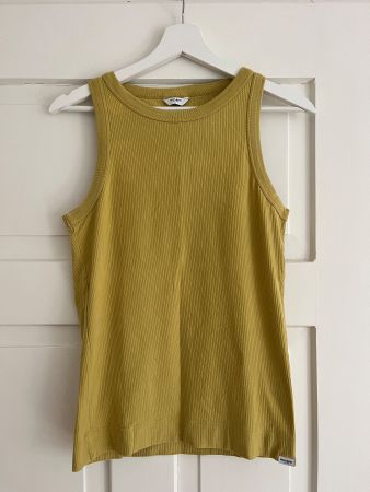 Penn & Ink New York Tanktop Damen Gr. S Olivgrün