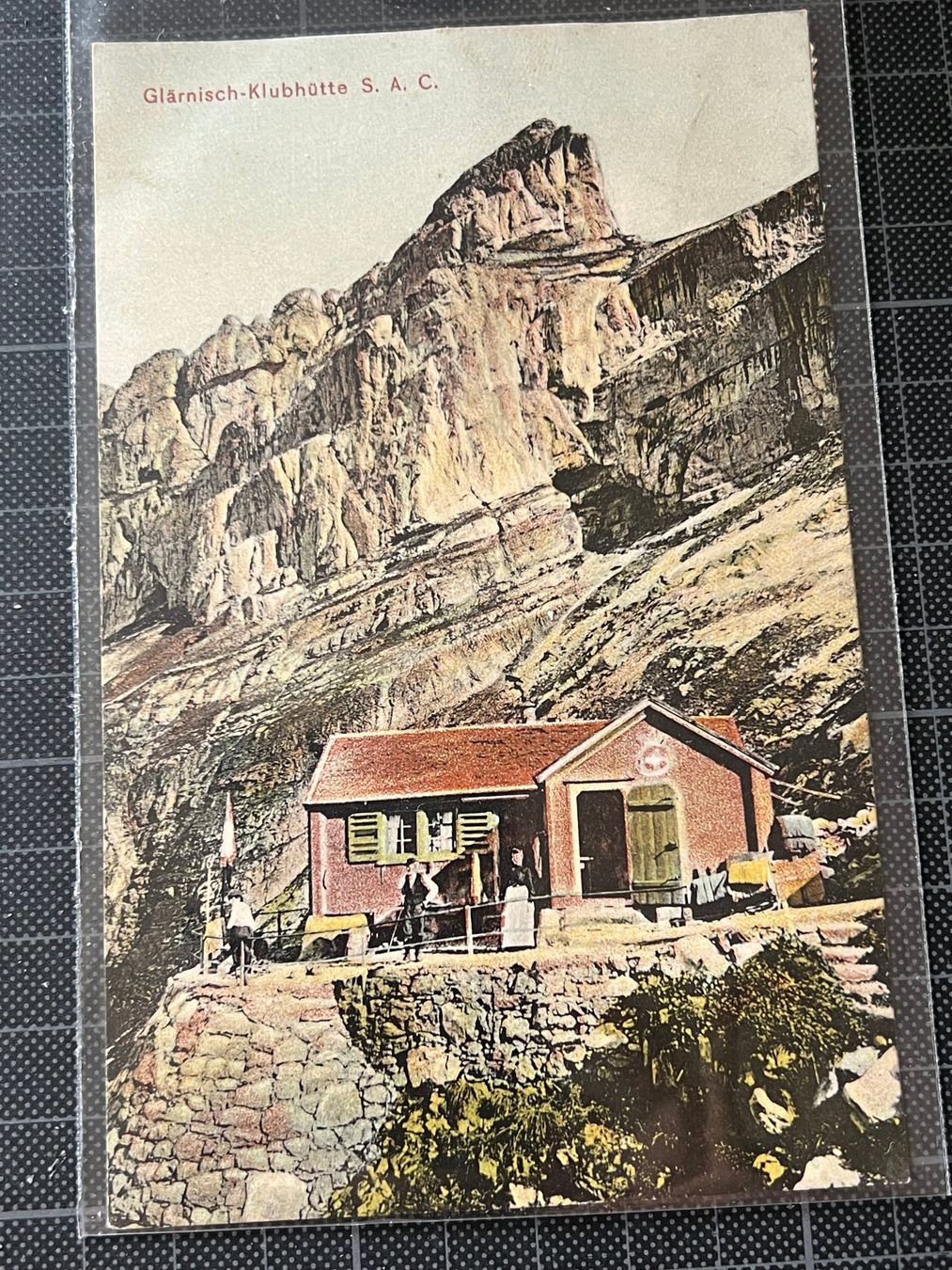 Cartoline postali: Glärnisch Klubhütte S.A.C., 1908 – Usato da Stäfa venduto da Hannahsita14