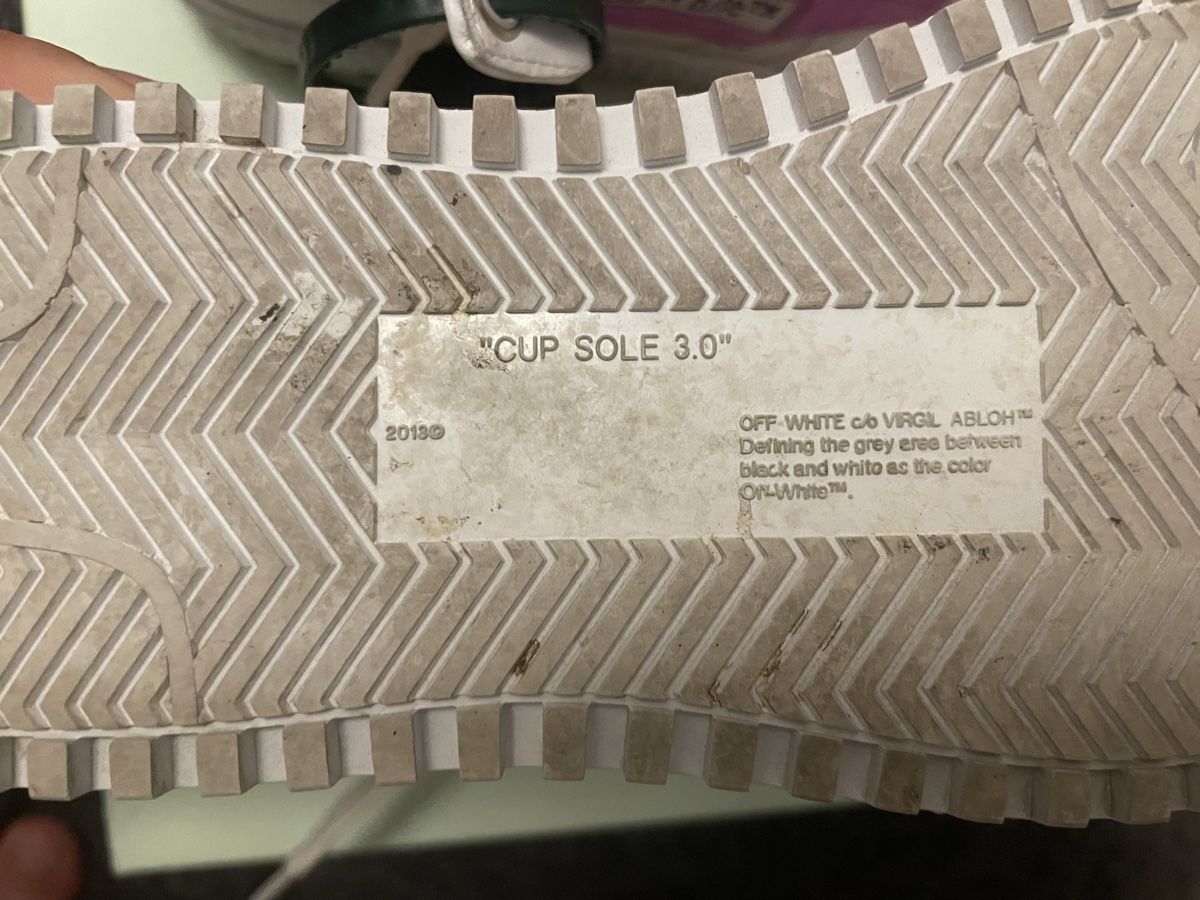 Off-White Scarpe da uomo: Off-White Court Sneaker – Nuovo (secondo la descrizione) da Adliswil venduto da mei_f5ps 4