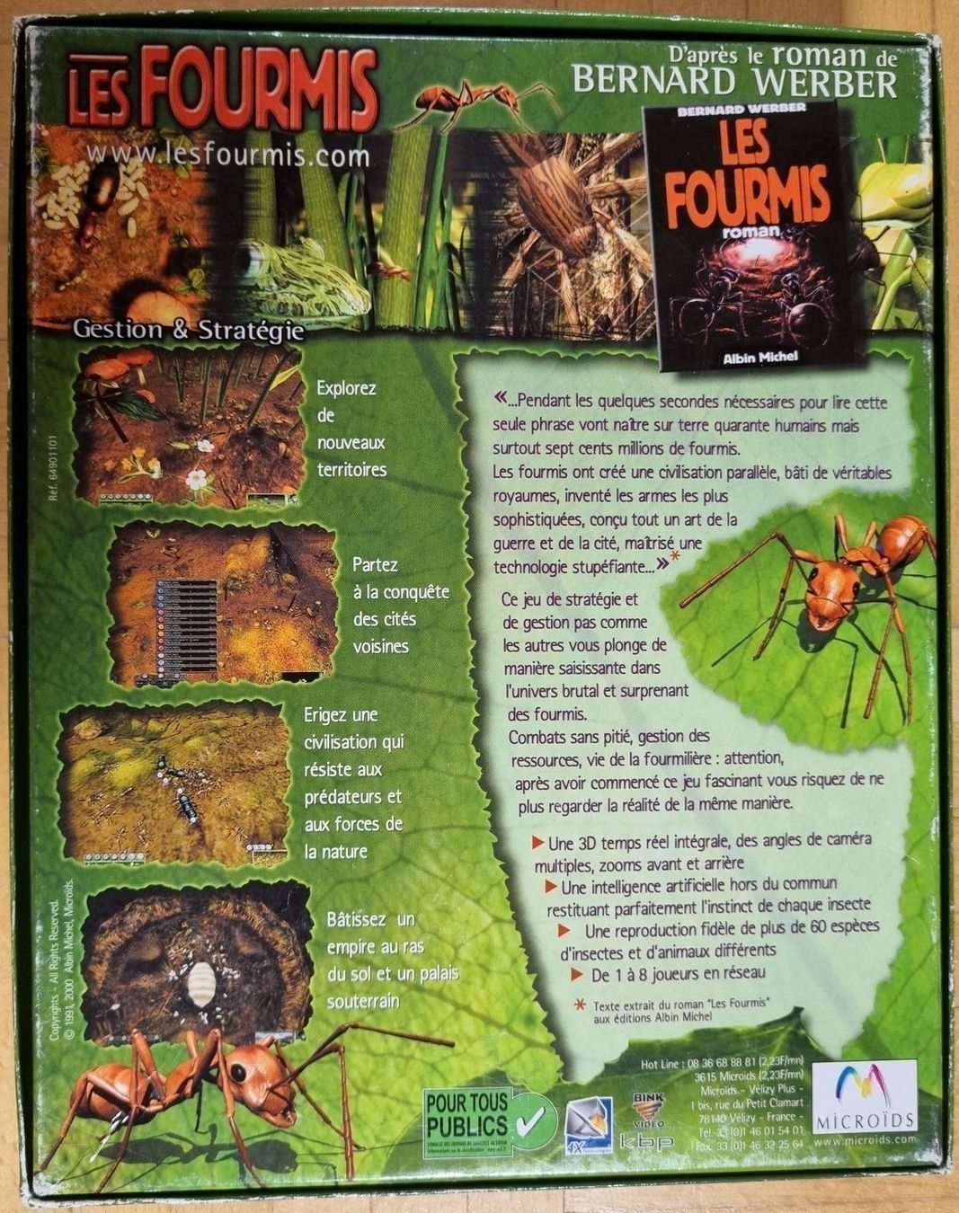 Microsoft Jeux: PC Big Box : Les Fourmis – D'occasion à Froideville par xXSebastienXx 1