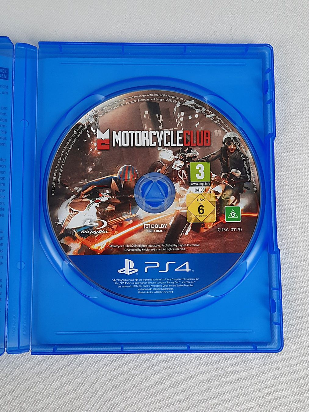 Motorrad Spiele Ps4
