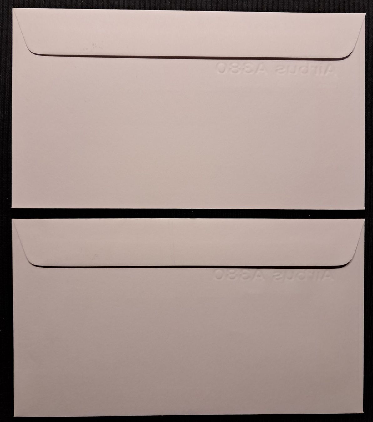 Tous les timbres: 2 x flugpost-briefe - airbus A380 – D'occasion à Ponto Valentino par giorgia06 1