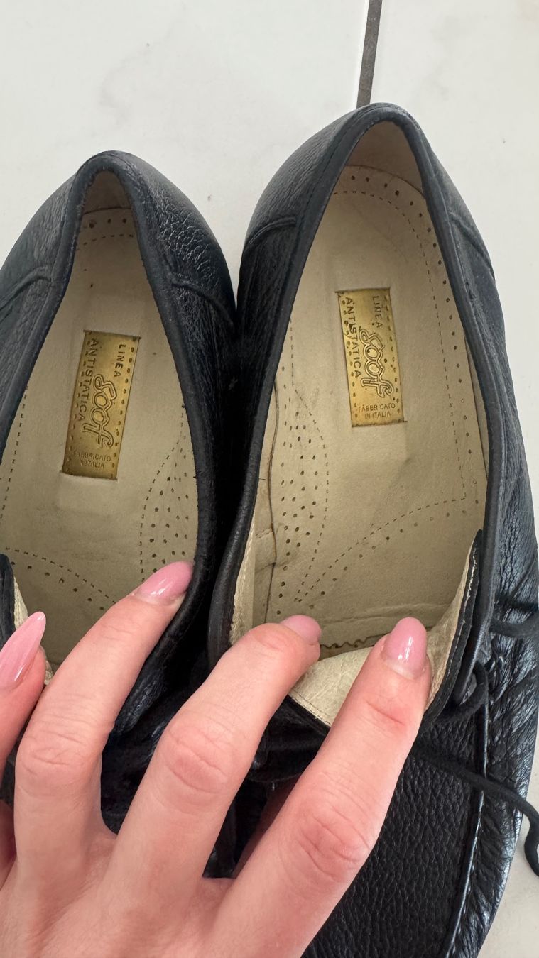 Herrenschuhe: Schuhe schwarz Leder Herren Grösse 48-49 – Gebraucht aus Altendorf von Ro 7