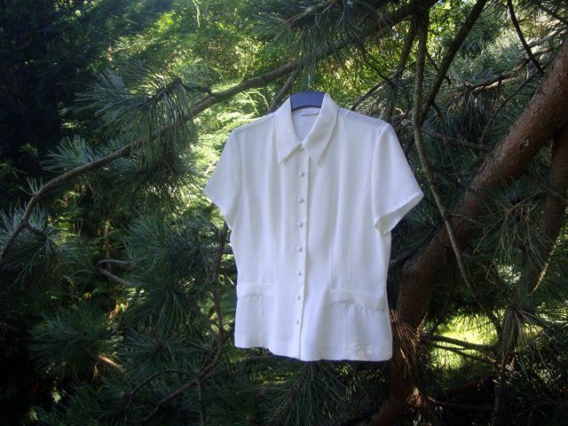 Camicette: Designer Bluse von "princibles", beige, Gr. 38 – Usato da Stehrenberg venduto da AB-C