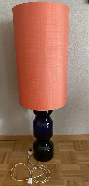 Lampen: Grosse Glas Stehlampe Vintage 70 Jahre – Gebraucht aus Winterthur von butterblume06 1