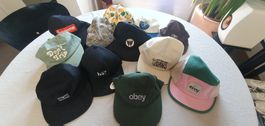 cap Konvolut, 12 stck....wie neu ( obey usw.)