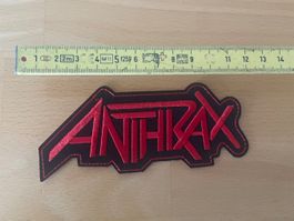 Anthrax - Patch Sticker Aufnäher Rock Punk Metal