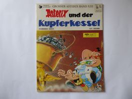 Heft Asterix und der Kupferkessel, Delta Verlag 1972, rar