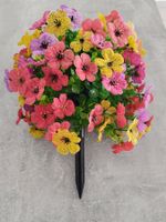 Künstl. Petunien Busch (bunt Ø 25 cm)