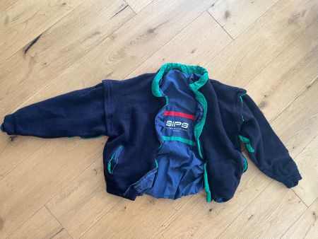 Vintage Volvo SIPS Arbeitsjacke / Bomberjacke – Dunkelblau