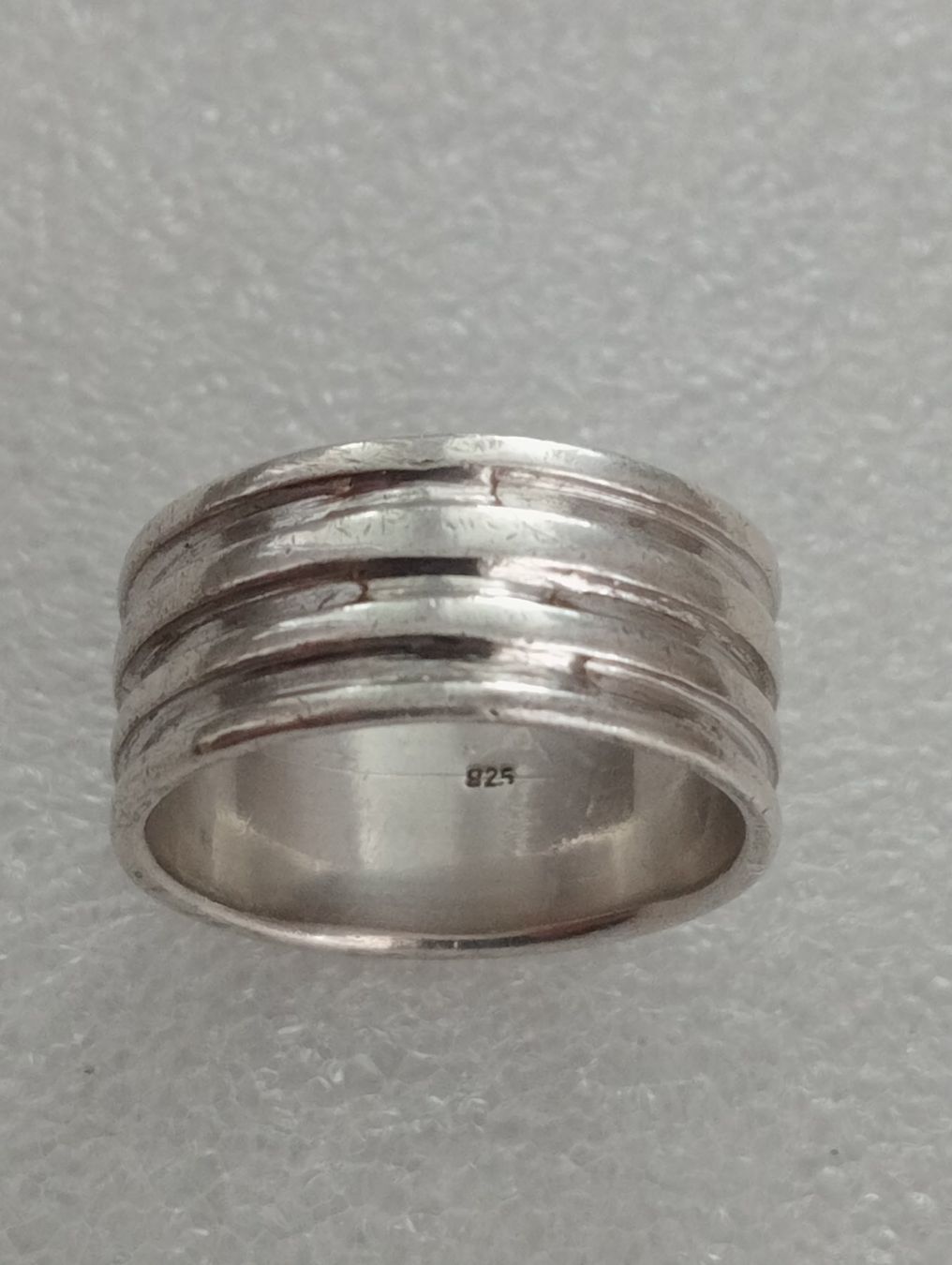 Anelli: Herrenring aus echt Sterling Silber  925 – Usato da Zürich venduto da sendbad 2