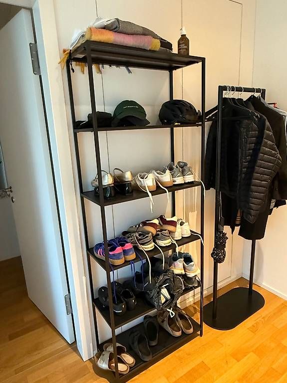Micasa Regale: Scaffale in metallo nero  Micasa – Gebraucht aus Massagno von mic_rpj6