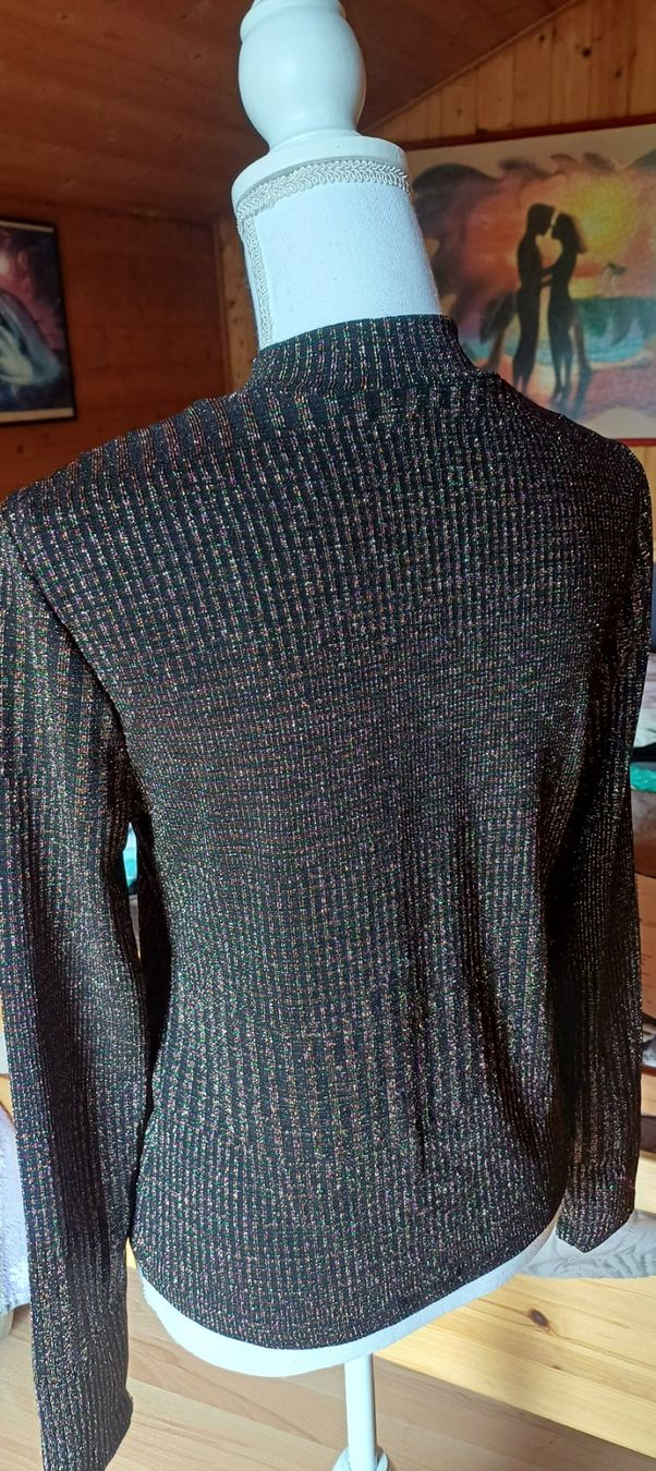 Top: pull avec fibre pailletée – Usato da Grône venduto da Cramouze 1