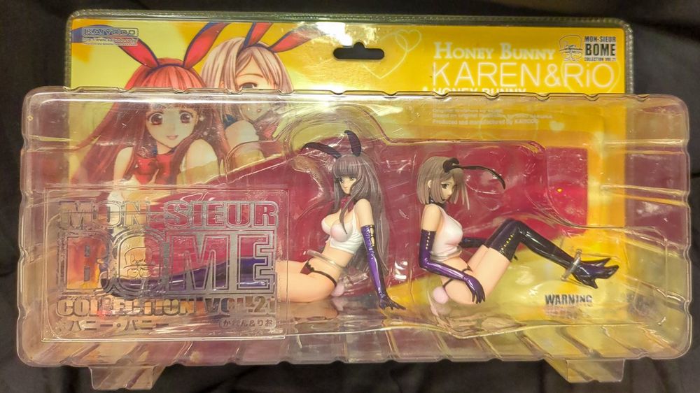 Kaiyodo Mon-Sieur Bome Collection No.21 Honey Bunny Karen & (Neu Und