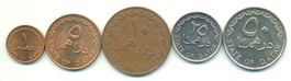 Katar Qatar 1, 5, 10, 25, 50 Dirhams 1973 - 1990