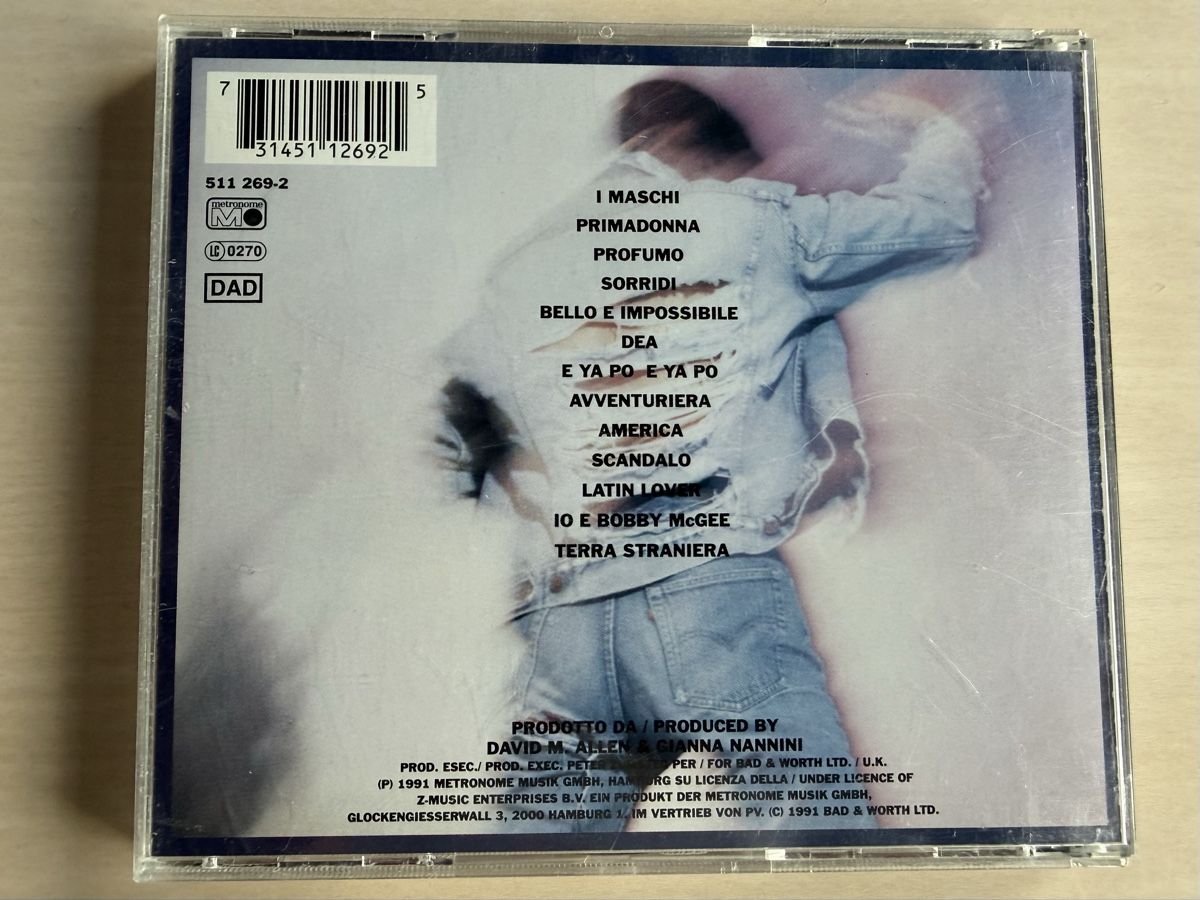 CD: Gianna Nannini Giannissima CD Album  – Usato da Oberried Brienz venduto da Chyara 1