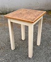 50/60er Jahre TABOURETTLI Küchen-Hocker SITZH. 48cm DM 34cm