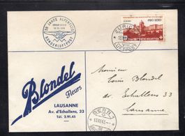R2169  /  Lettre privée pro Aéro FDC 1943