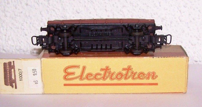 Renfe Modelleisenbahnen: Electrotren H0 1000/7: "Toldos Roldan", mit Säcken + Plane – Neu und originalverpackt aus Brüttisellen von Rentner44zh 2