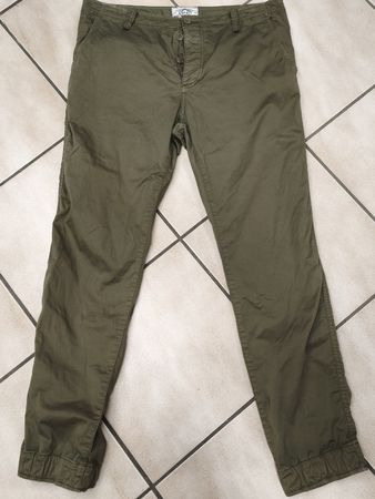 Esprit Hose oliv Grösse 33/32 Tapered guter Zustand