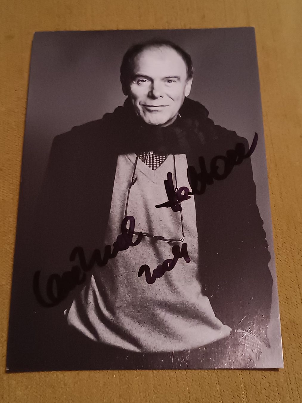 Autografi: Michael Heltau - handsigniert – Usato da Menziken venduto da Autogramme