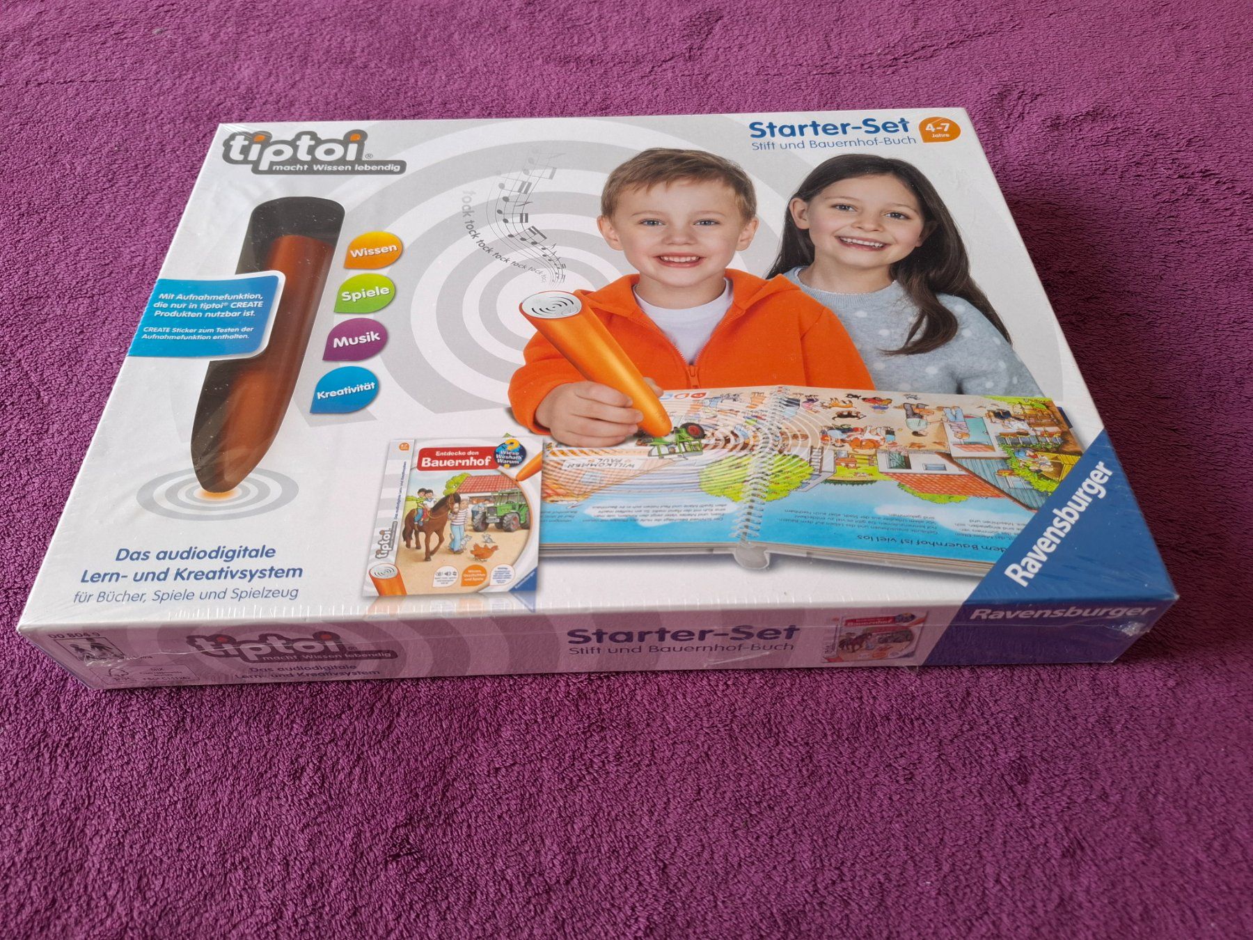 Tiptoi Giochi: tiptoi Starterset - CREATE Stift & Bauernhof Buch - NEU&OVP – Nuovo e nell'imballaggio originale da Müllheim Dorf venduto da Seeeule01 1