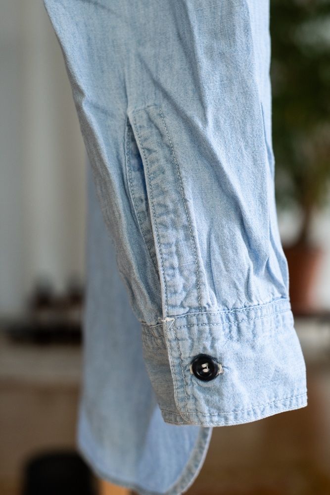 Camicie: ORSLOW Chambray Workshirt, Hemd – Usato da Zürich venduto da Andreas_Florian 5