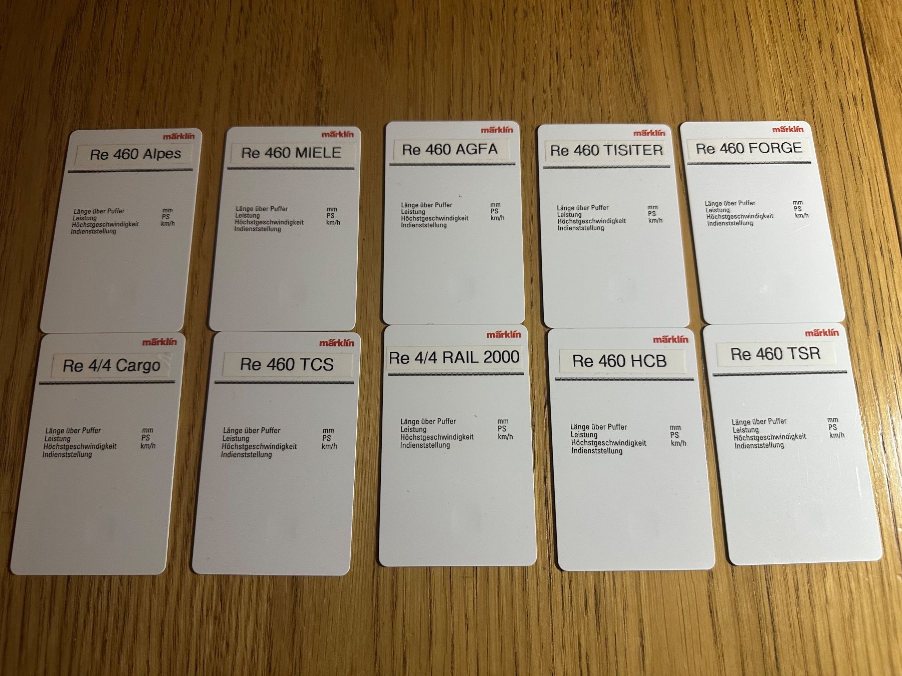 Märklin Modellini di ferrovie: 10 Cartes Digital pour HO – Usato da Onex venduto da paclemarin 1