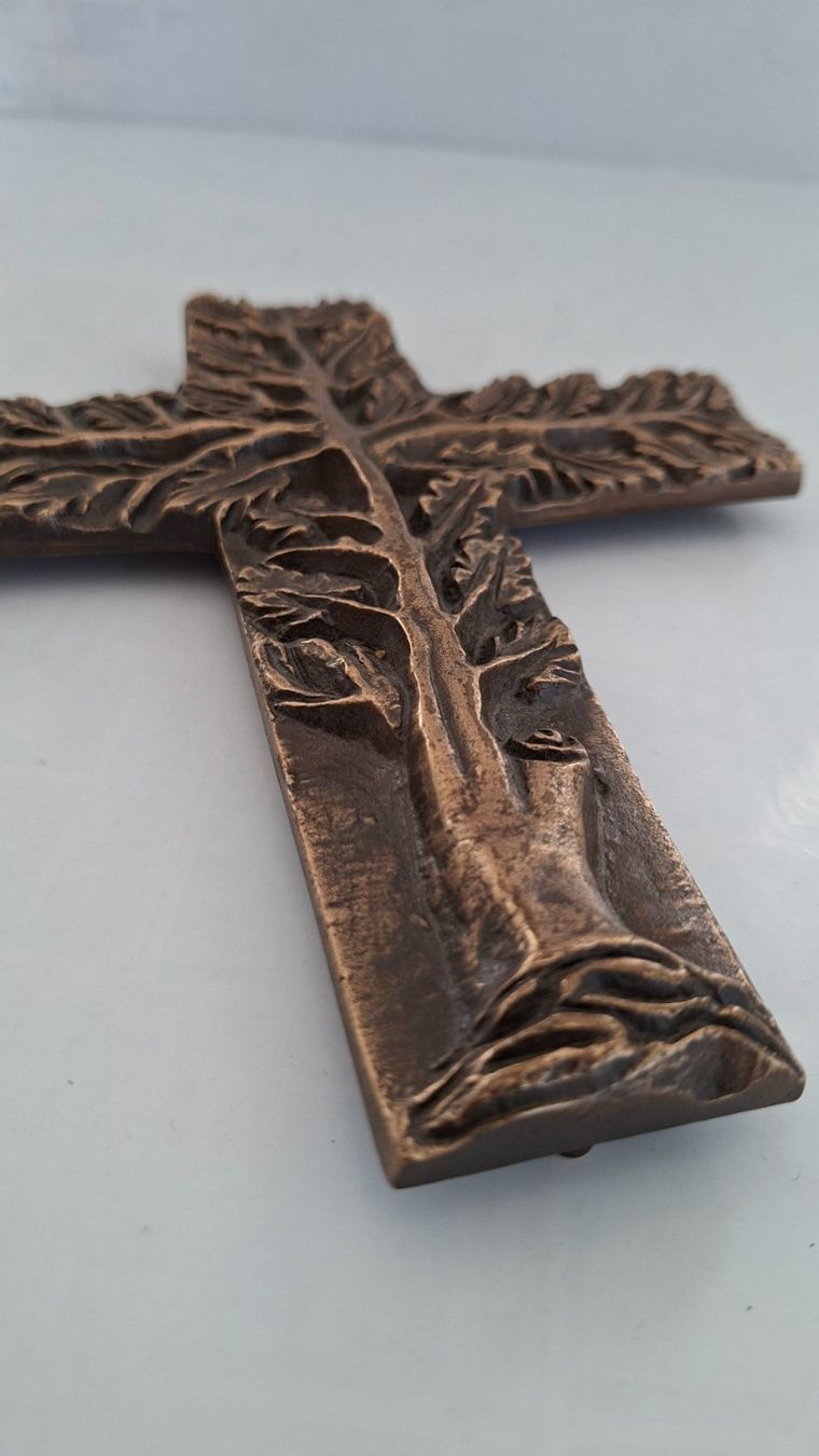 Alle Dekorationen: Bronzekreuz Wandkreuz Baum des Lebens – Gebraucht aus Opfikon von Diversamente 2