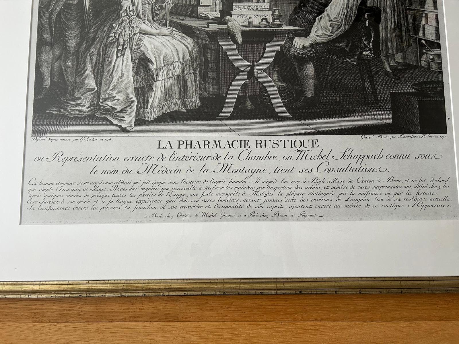 Poster & Bilder: Michael Schüppach  - Bild - Druckgrafik um 1775 – Gebraucht aus Marbach LU von Benno1958 1