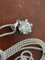 Thomas Sabo Halskette Silber 925 Anhänger Zirkonia,neuwertig