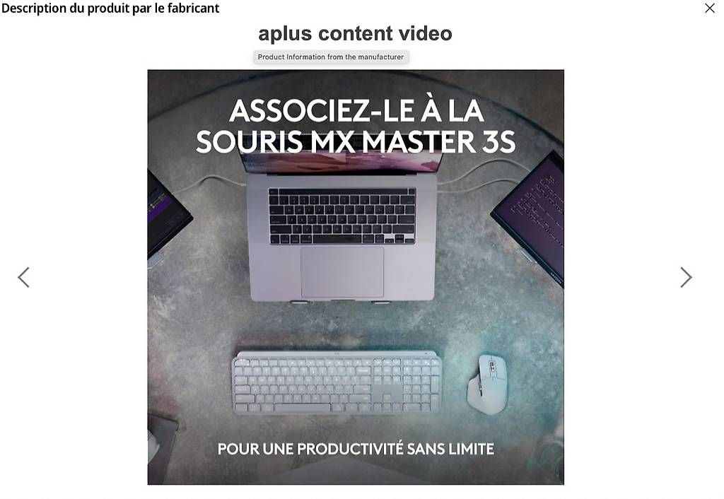 Claviers: Clavier sans fil Logitech MX Key S – D'occasion à Lavigny par ann_jlr2 4