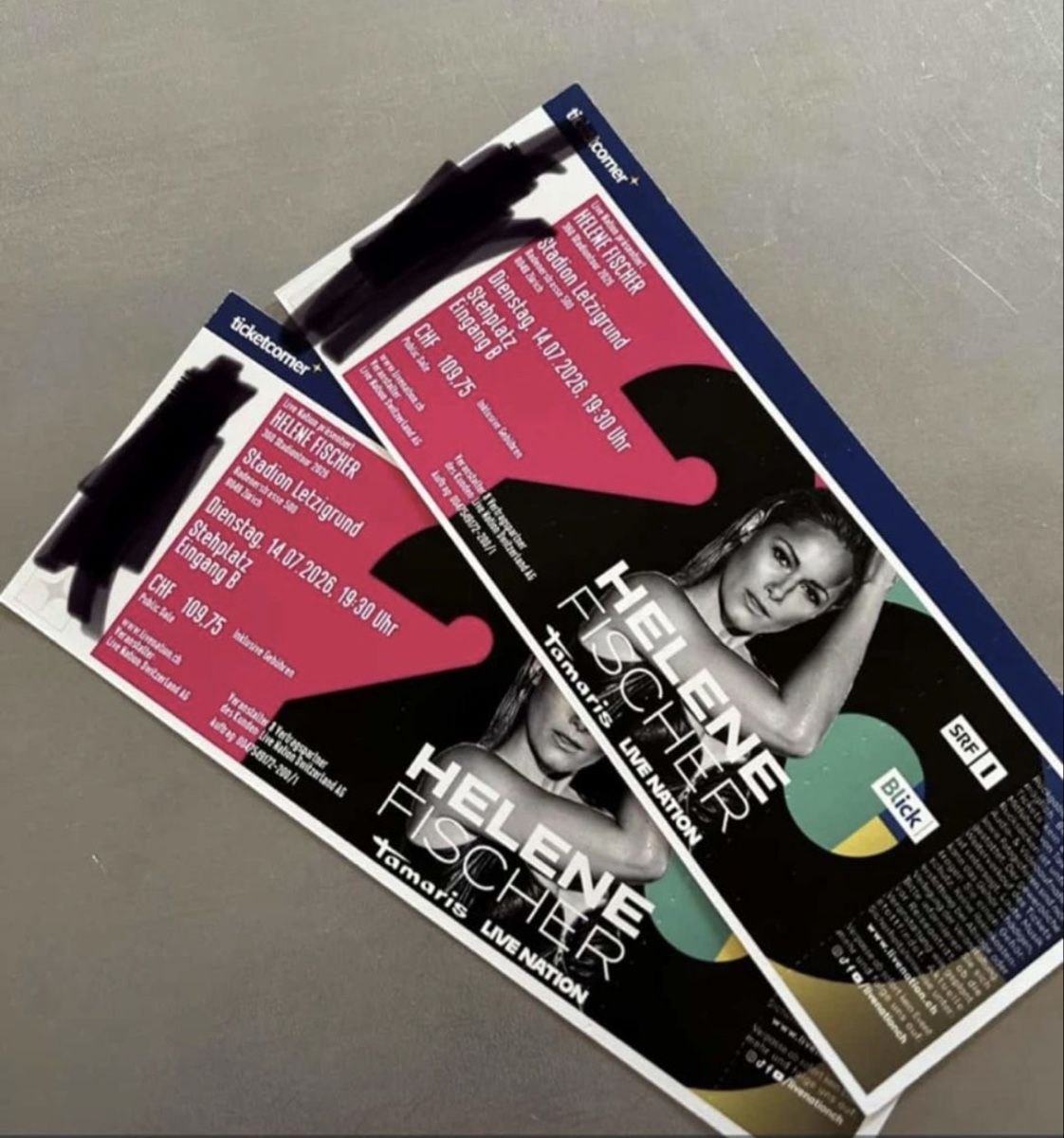 Tickets: Helene Fischer 14.7.2026 – Neu (gemäss Beschreibung) aus Münsingen von mar_7tkq