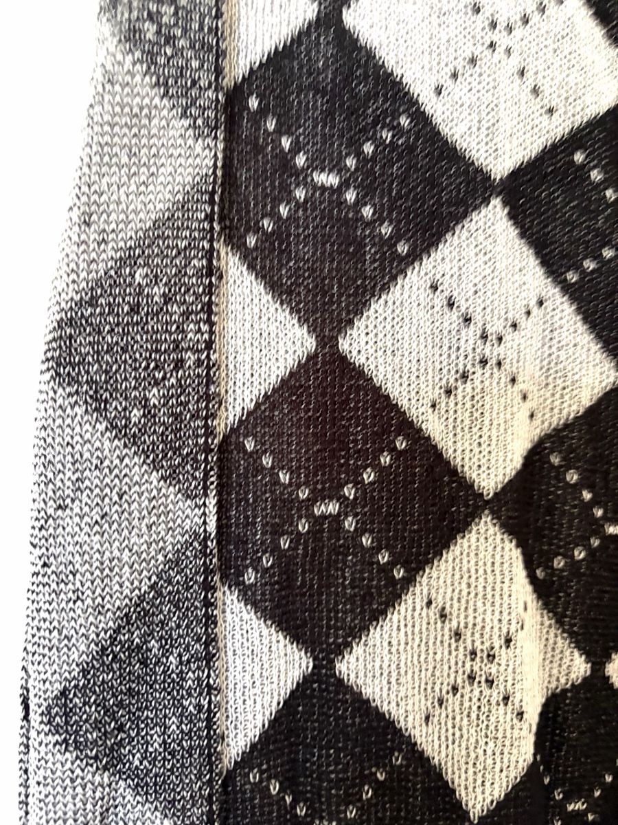 Maison Margiela Tops: MM6 Maison Margiela Pull sans manches Argyle Taille XL Neuf – Gebraucht aus Chêne Bourg von paleios22 6