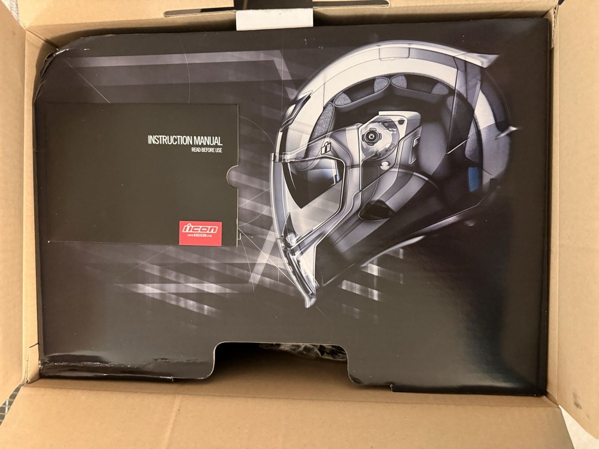 Icon Caschi & visiere: ICON Motorradhelm Neu Gr.L – Nuovo e nell'imballaggio originale da Unterseen venduto da sunnybiene 3