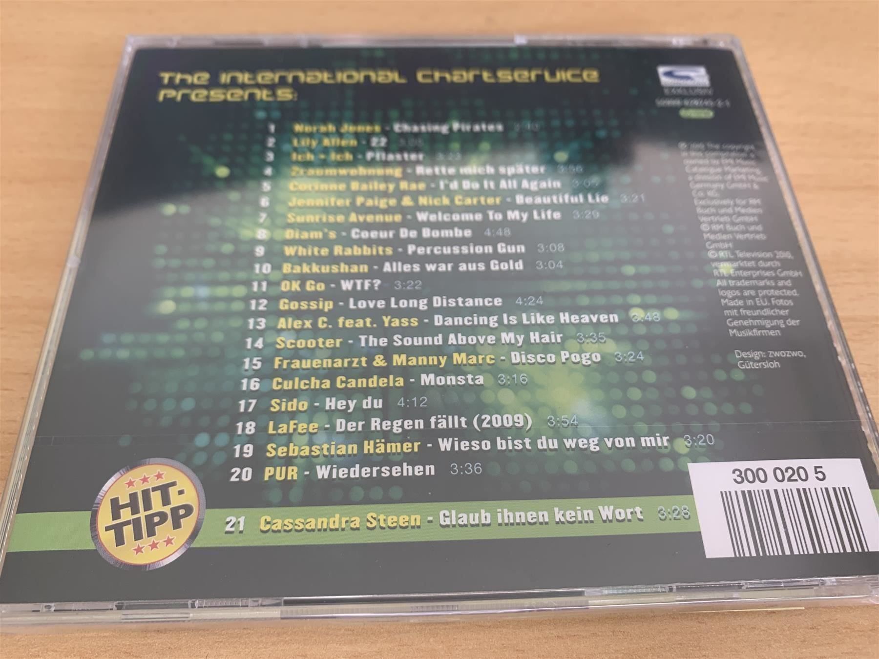 CD: Various Artists - RTL - Chartboxx 2.2010 – Usato da Rikon im Tösstal venduto da Alpenmutz 1