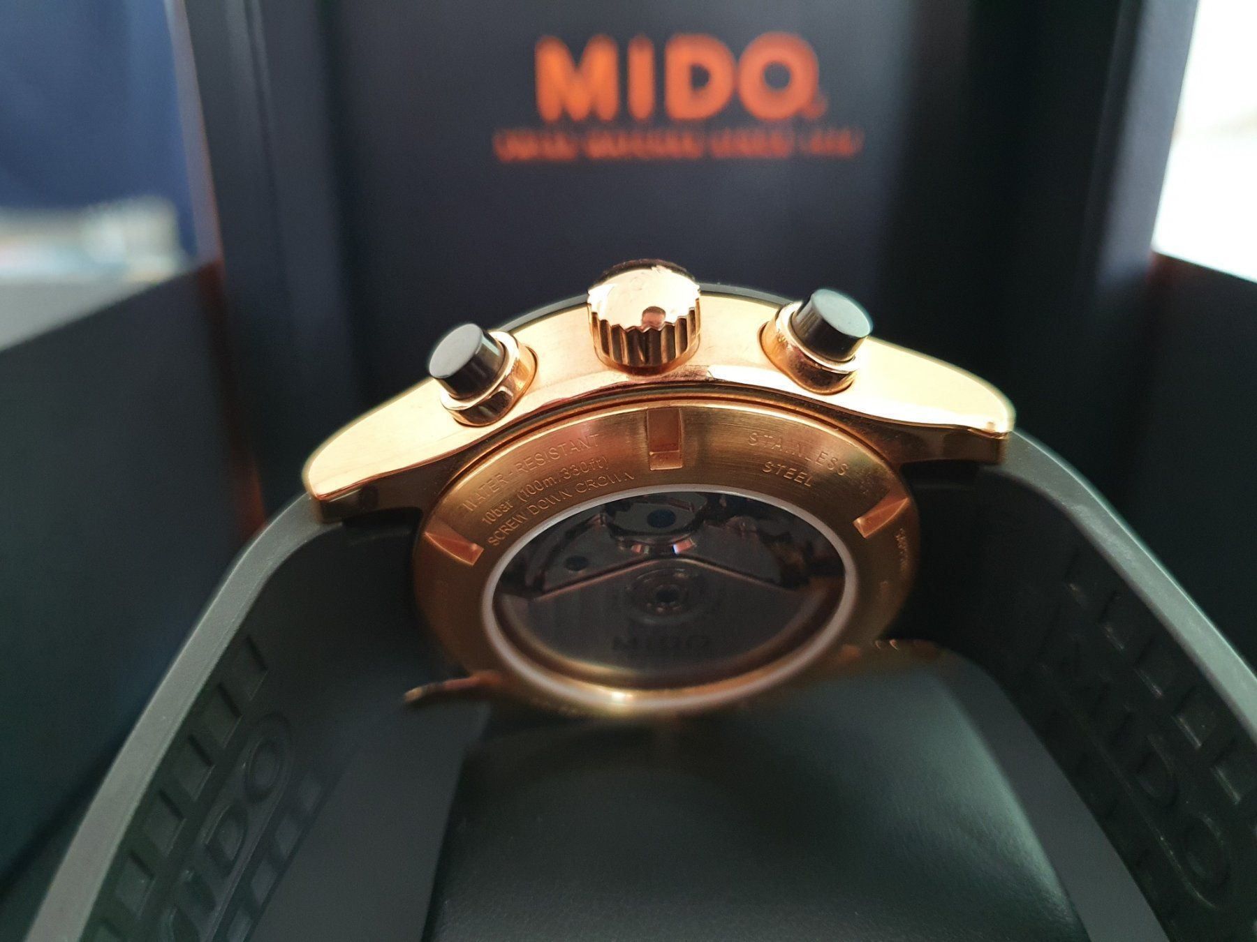 Mido Orologi: MIDO Multifort Chronograph Armband Uhr – Usato da Dübendorf venduto da Alessandro-DG 5