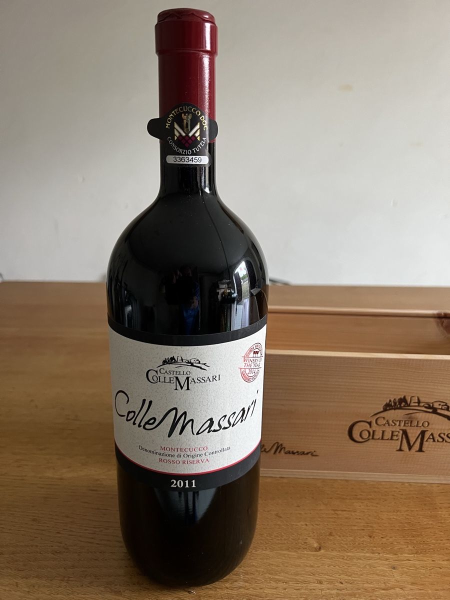 Vino: Castello Colle Massari Montecucco Rosso Riserva 2011 Top! – Nuovo e nell'imballaggio originale da Buchs SG venduto da ham_prv5