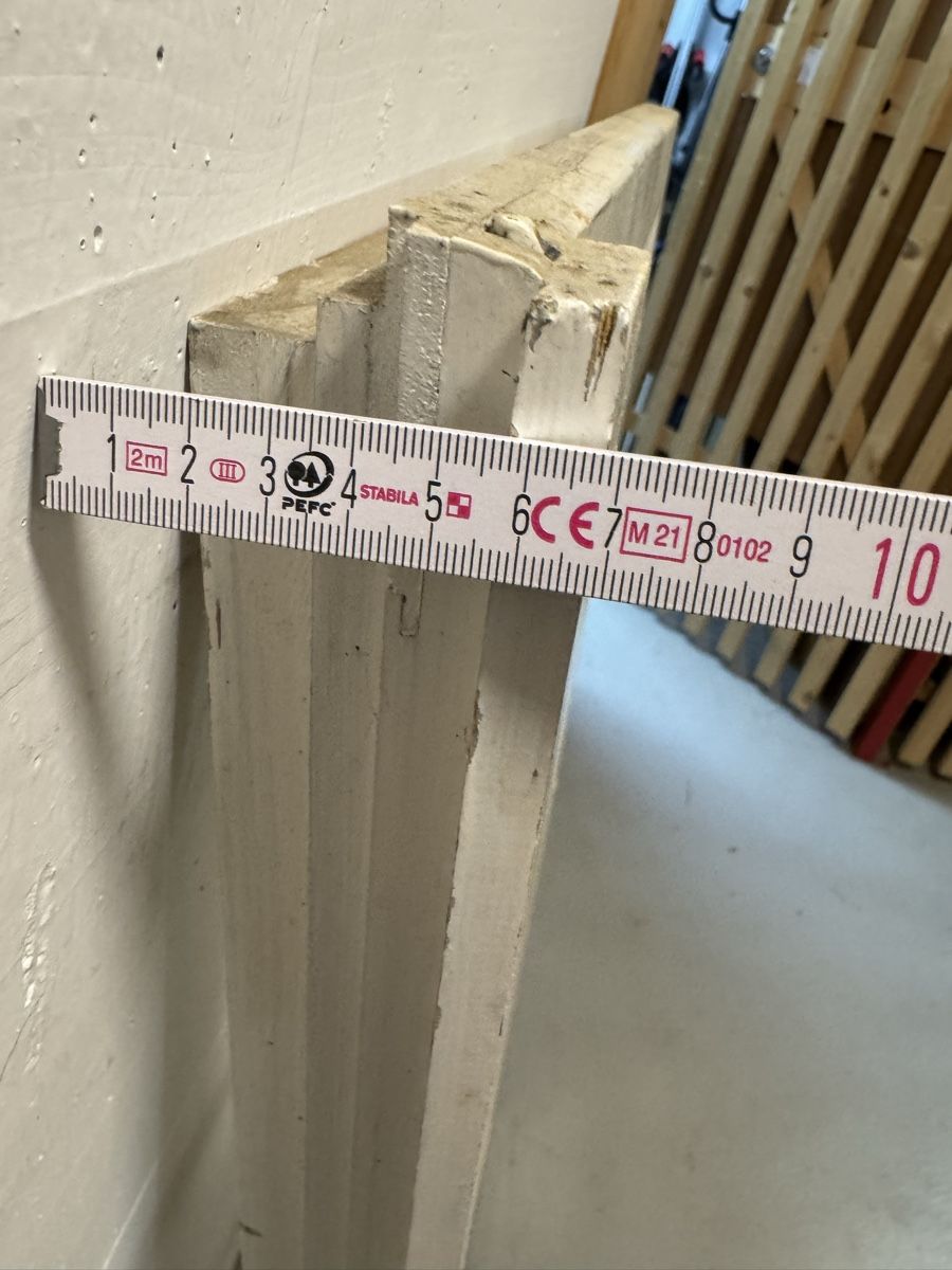Finestre: Altes Fenster mit 3 Scheiben, weiss, Shabby Chic – Usato da Grafstal venduto da Tschibo2 2