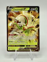Pokémon Chesnaught V 015/195 Silver Tempest Brigaron SWSH
