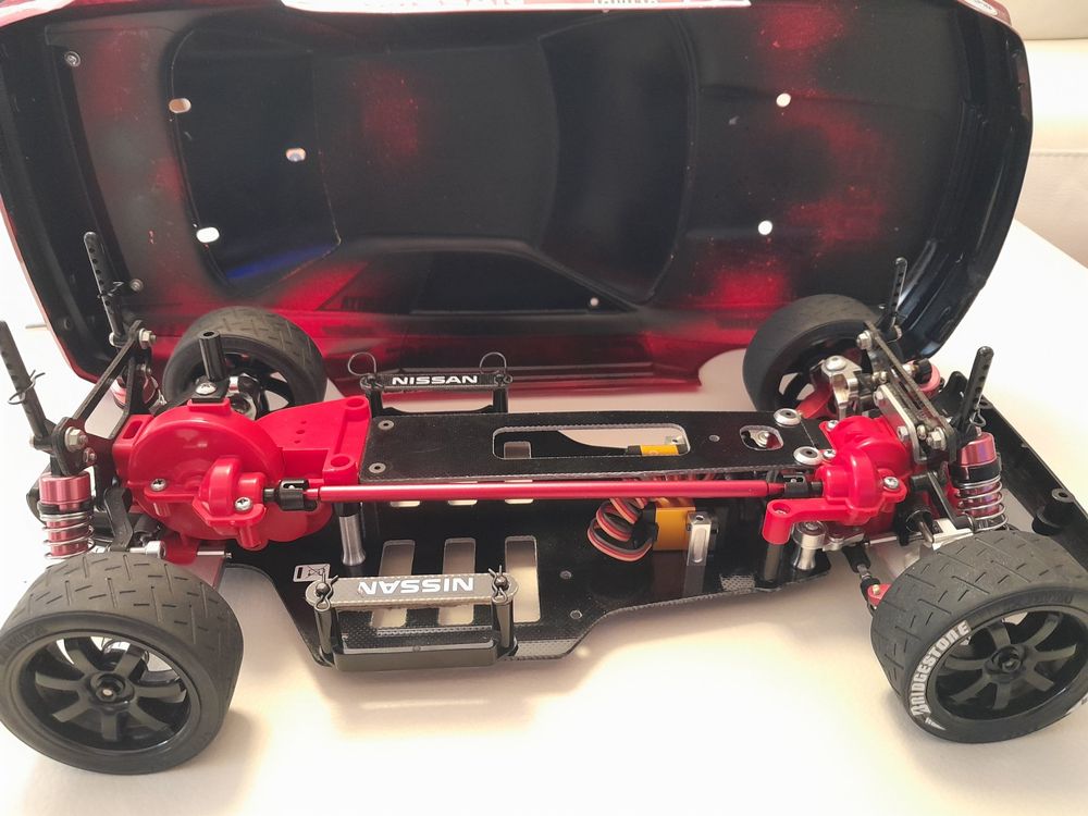 TAMIYA 1/10 NISSAN GTR R32 AUF TA-01 CHASSIS GETUNT (Neu (gemäss ...