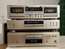 Denon CD/Tape/DVD Player Champagner