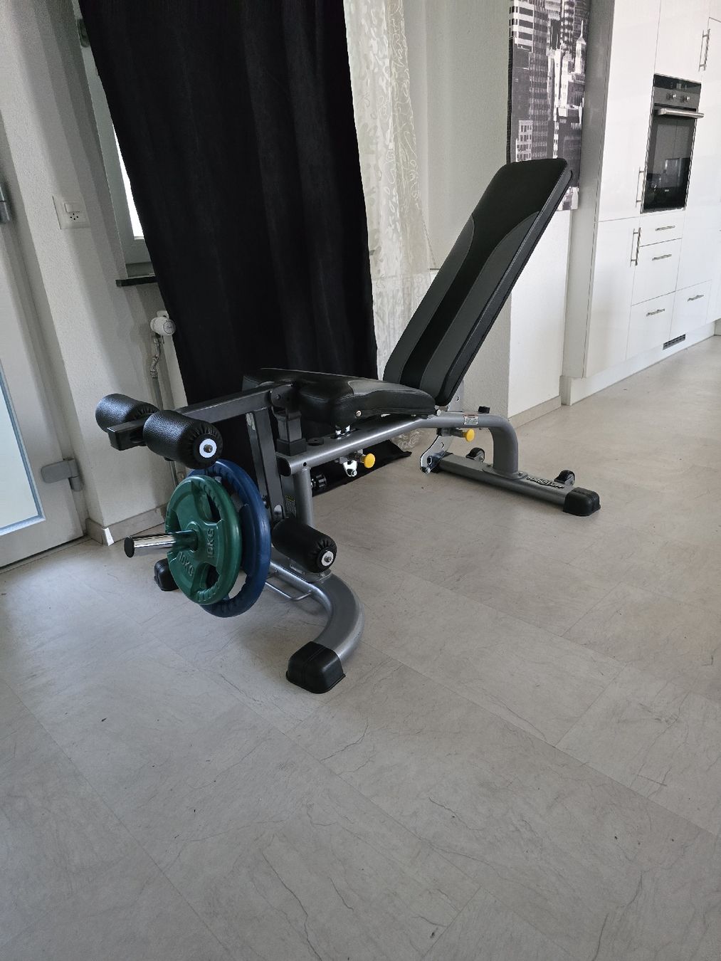 Hometrainer: Tuffstuff Hantelbank mit Gewichte – Usato da Derendingen venduto da S.Skorbi 6